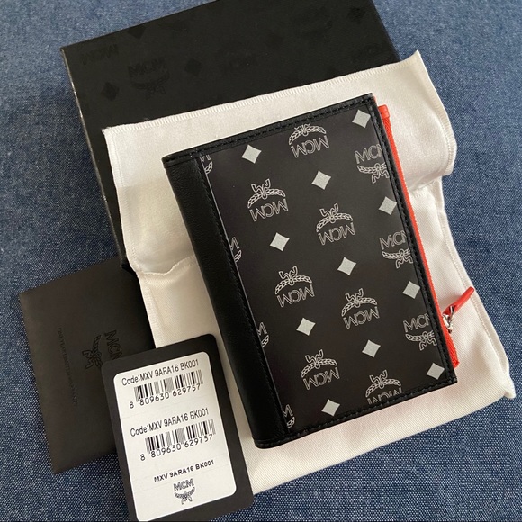 MCM Other - Sold MCM passport holder wallet with zip pocket